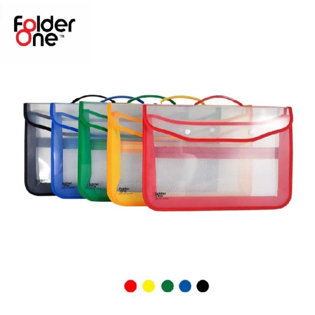 (1 ชิ้น) SCHOOL BAG TENTENG MAP / DOCUMENT MAP F4 FOLIO