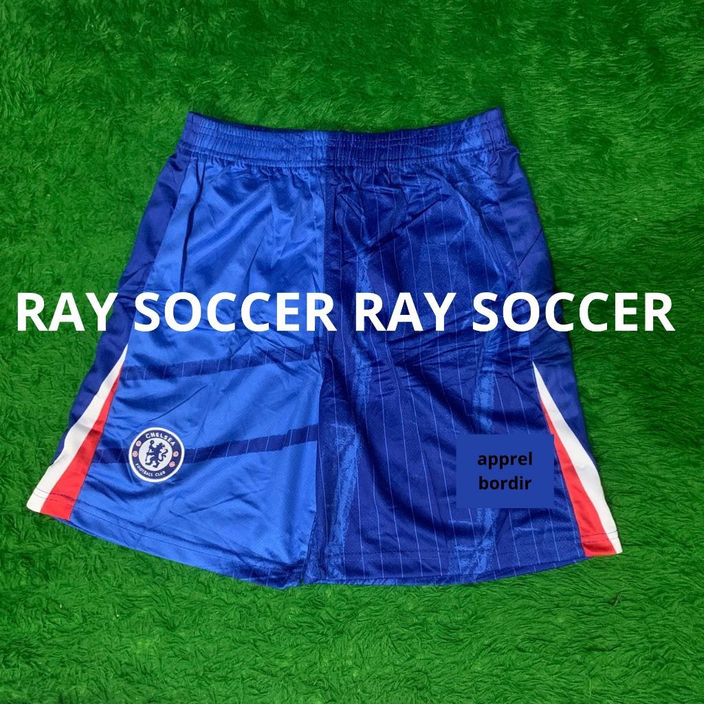 กางเกงฟุตบอลขาสั้น Chesea homee สีน้ําเงิน 2025 2026