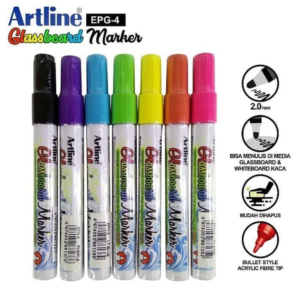 ARTLINE GLASSBOARD MARKER EPG-4 / Artline Glassboard MARKER