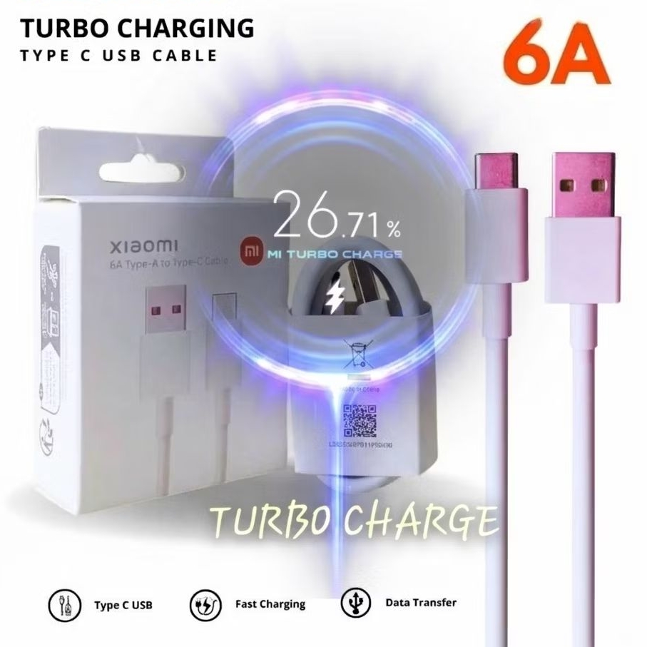Xiaomi 120W 67W 33W Turbo Fast Charger สาย 6A Type-C USB C ข้อมูลสําหรับ Black Shark 5 4 Poco X5 X4 