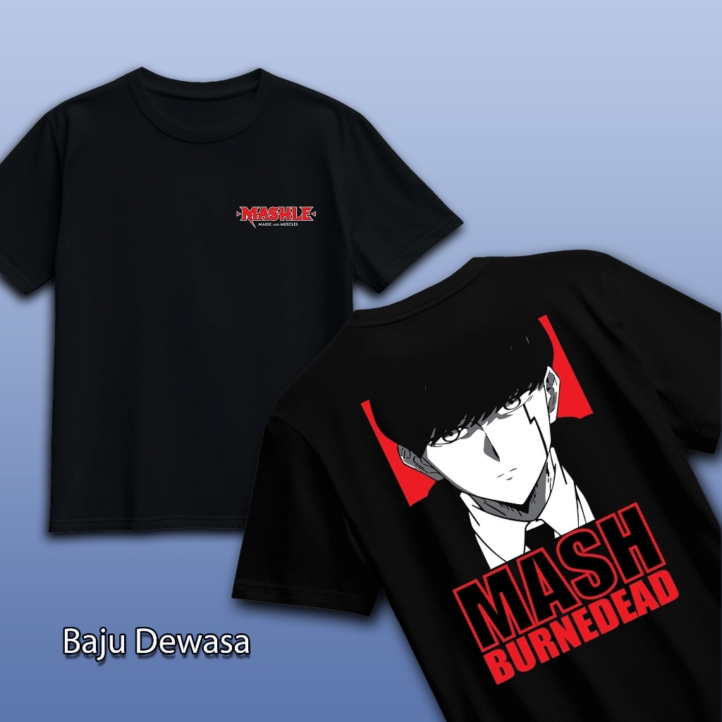 เสื้อยืด Unisex MASHLE STANDARD PRICE PREMIUM QUALITY