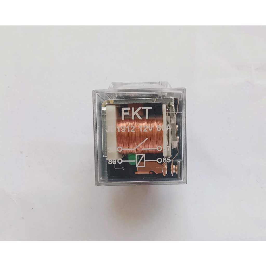 FKT HORN RELAY 4 ขา 12V รถจักรยานยนต์รถยนต์ HORN RELAY 4 PIN FKT HORN RELAY