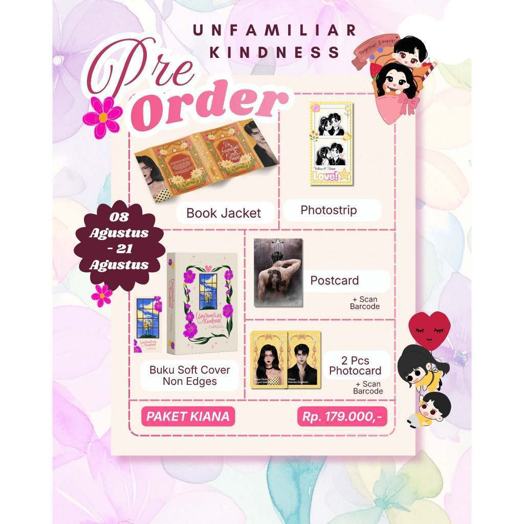 PRE ORDER -Unfamiliar Kindness by pinkgrey KIANA PACKAGE Romantic Comedy, Adult Romance นวนิยาย watt