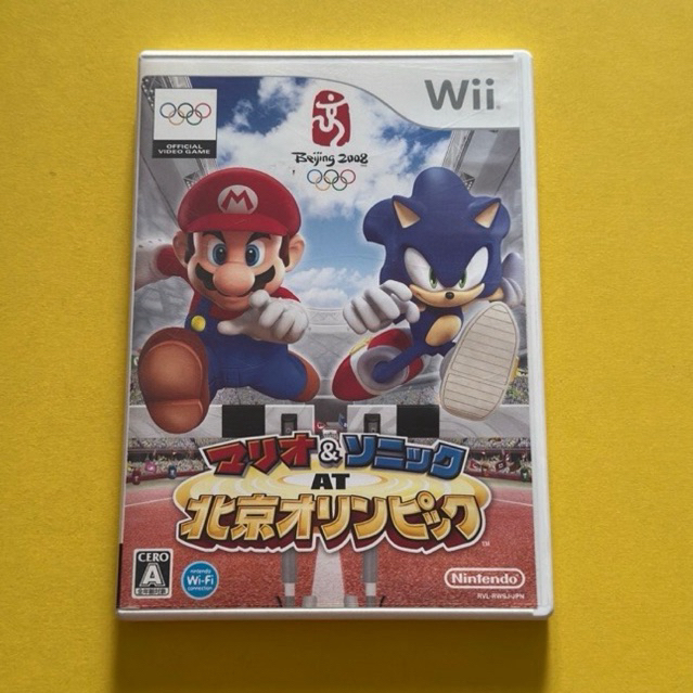 เกม Nintendo Wii Mario Sonic Olympic เกม JPN