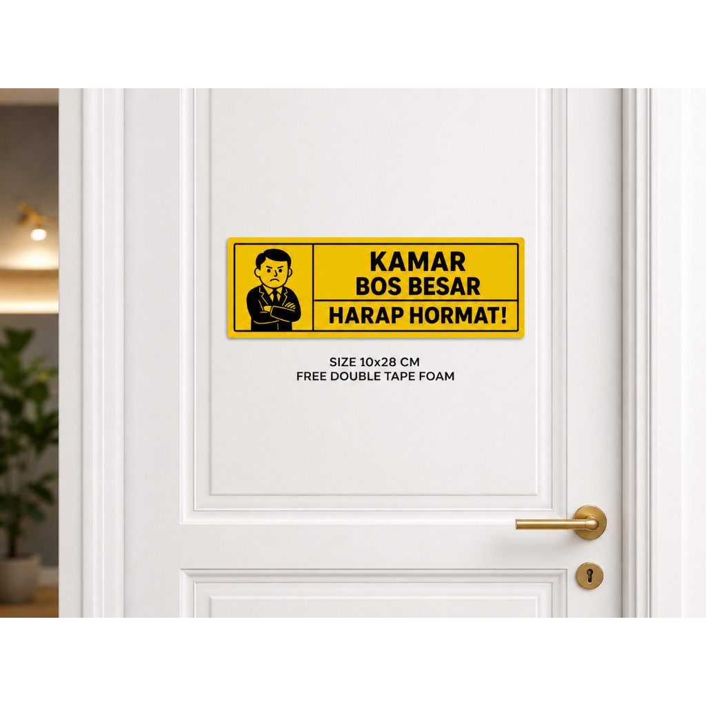 คําตกแต่งผนัง OF THE BIG BOSS ROOM PLEASE HORMAT. CEO ROOM YOUNG PARENTS ROOM Aesthetic Wall Display
