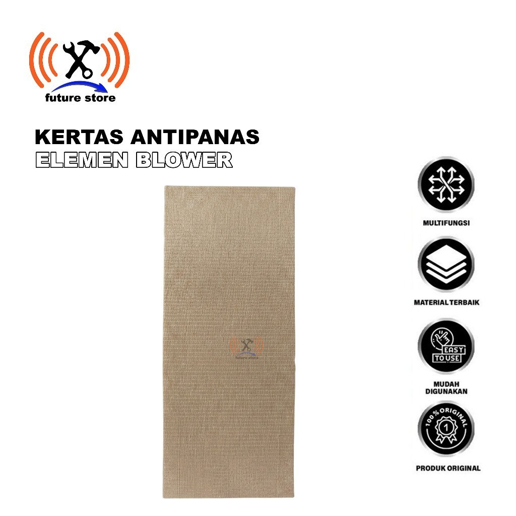 SPRTS ORIGINAL BLOWER ELEMENT ANTI-PANAS PAPER - กระดาษป้องกันความร้อนสําหรับเครื่องเป่าลมร้อน