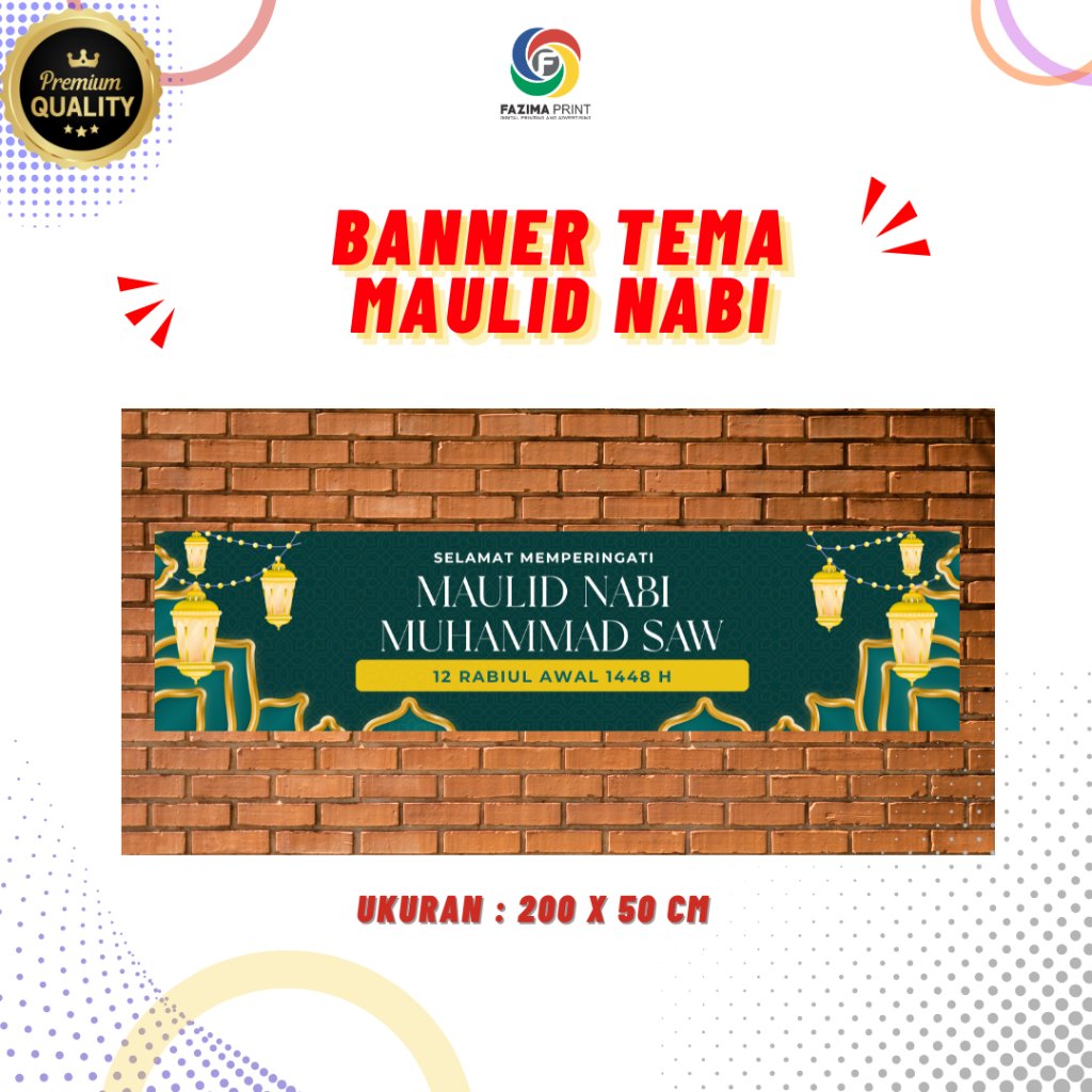 NABI PROPHETS MAULID BANNER