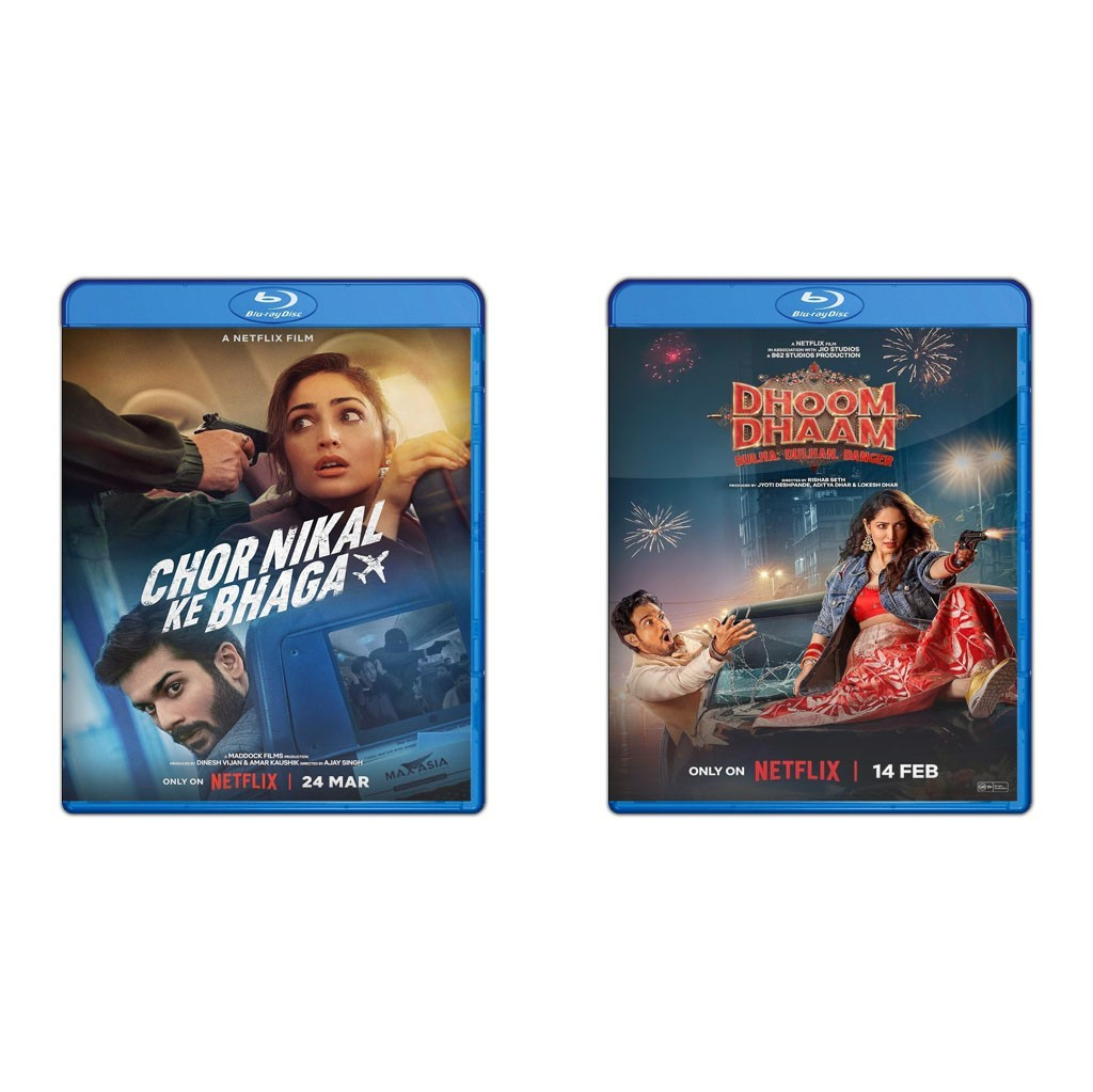 DVD Chor Nical to Bhaga (2023) + DVD Dhoom Dhaam (2025)