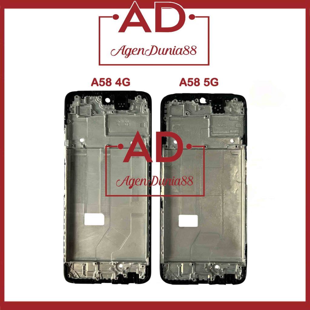 World Agent88 กรอบ Lcd สําหรับ Oppo A58 4G - A58 5G