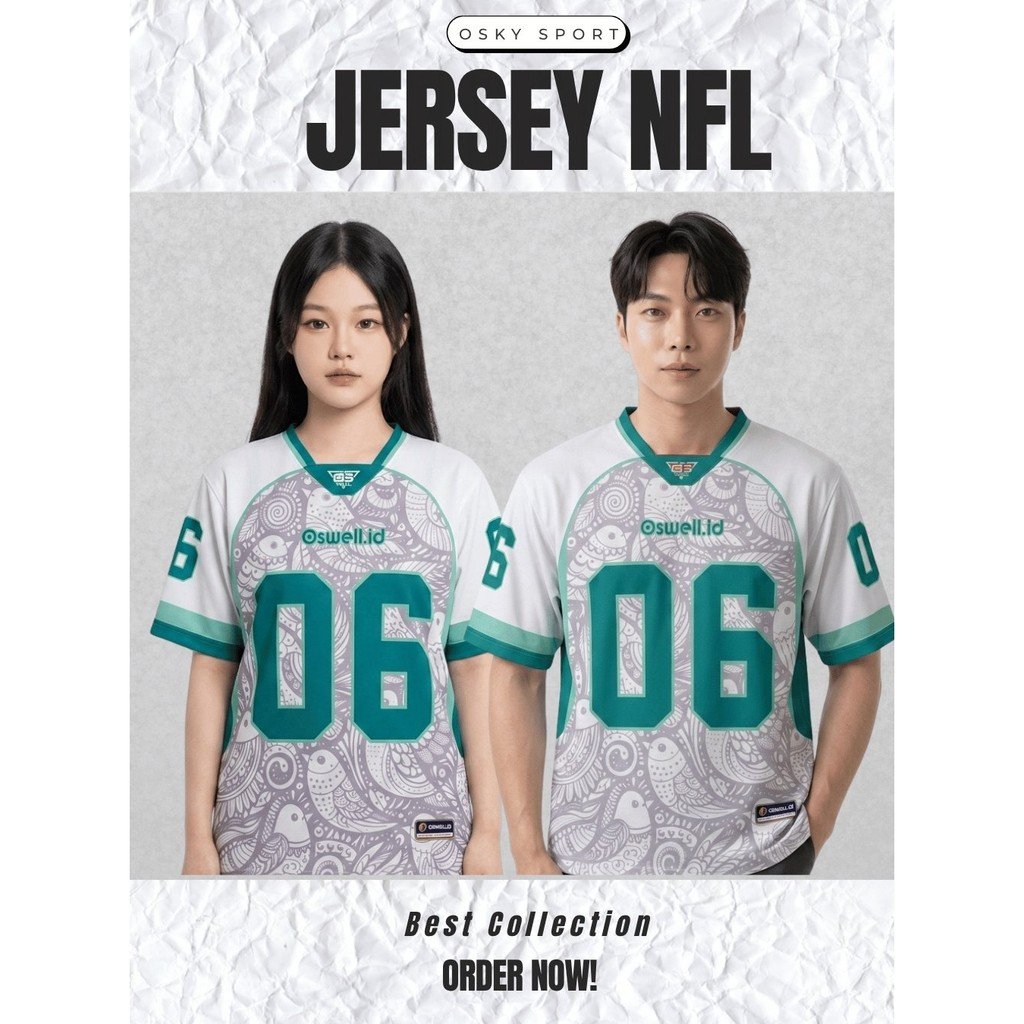 JERSEY NAME AND NUMBER / JERSEY NFL COLLAR 16