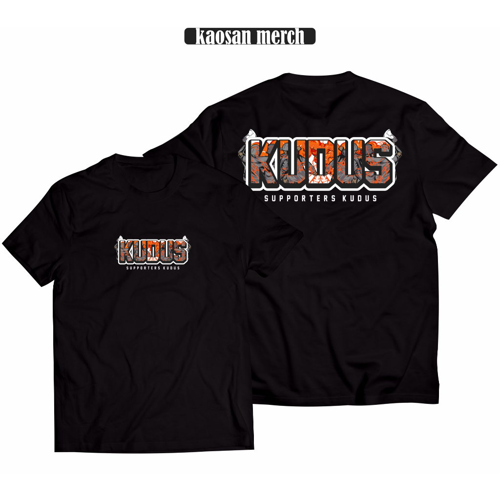เสื้อยืดหวีผ้าฝ้าย Kudus Supporters