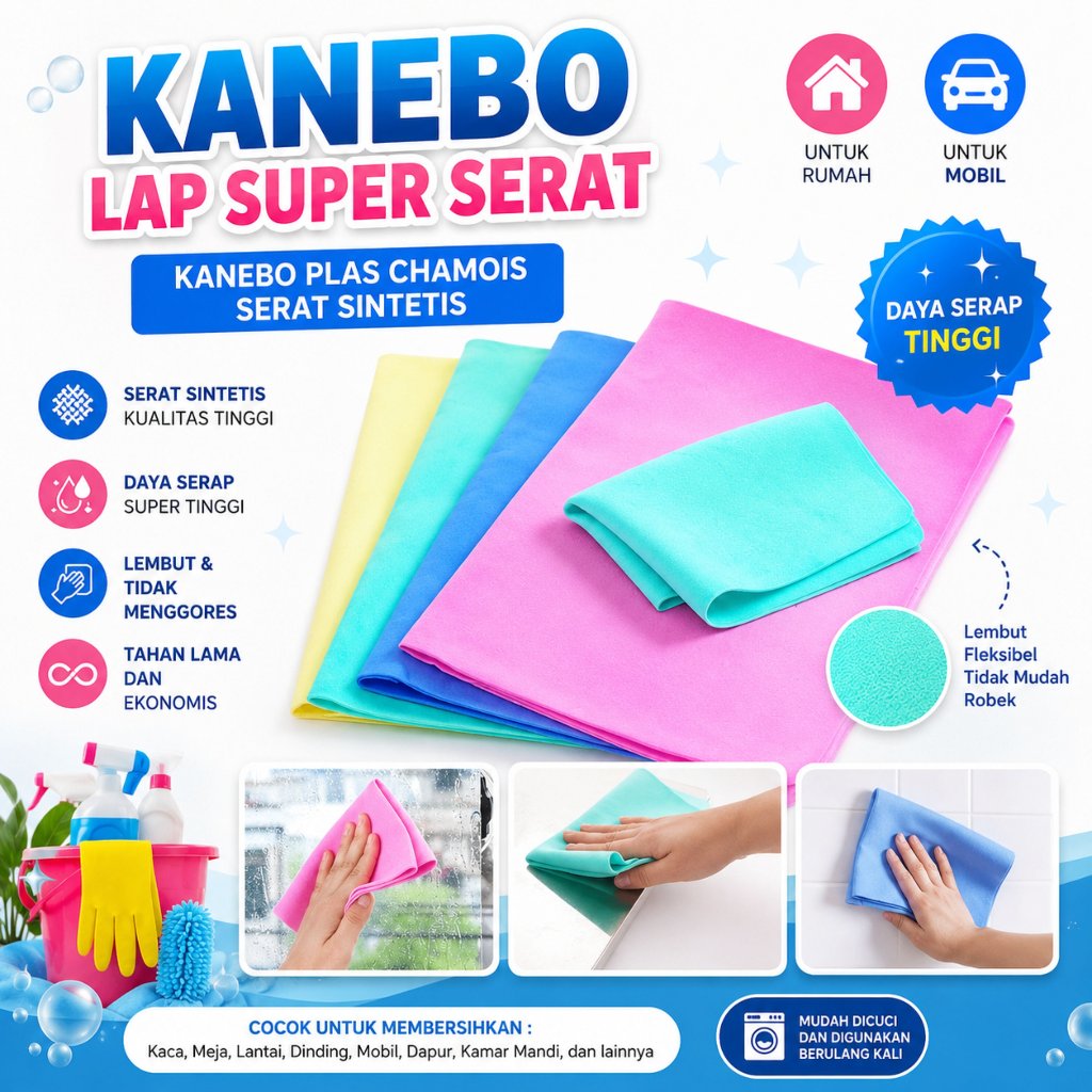 SUPER ABSORBENT KANEBO MULTIPURPOSE KANEBO CLOTH