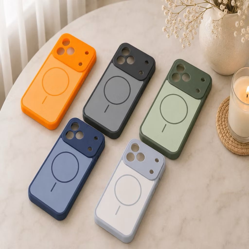 (FA-05) เคสหน้าต่าง 2 สี Premium Case เลนส์ฝ้า Non mag safe สําหรับ REDMI 9A 9C 10A 13C 14C 15C A1 A