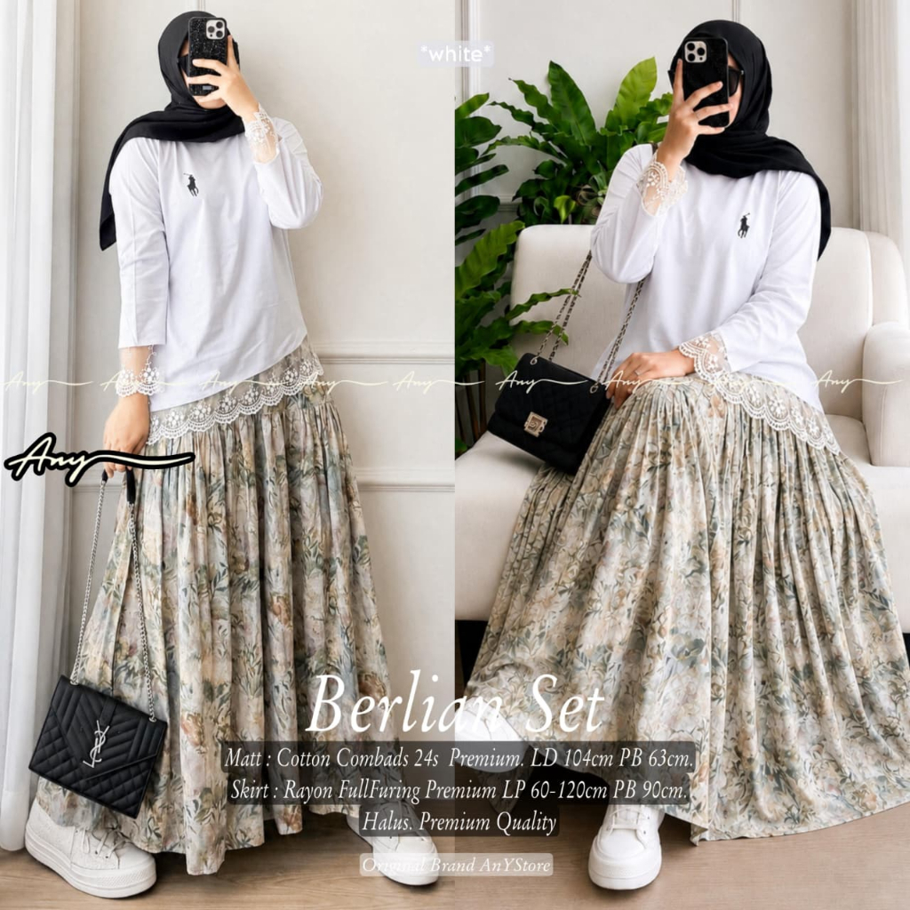 เสื้อผ้าผู้หญิง HQ BERLIAN SET จาก AnY FASHION STORE