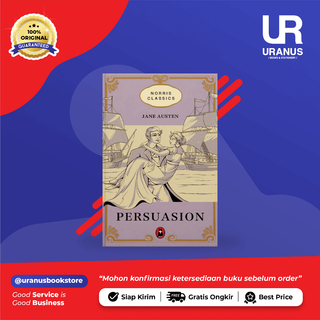 NORRIS CLASSICS NOVEL: PERSUASION - JANE AUSTEN - URANUS BOOK SHOP -