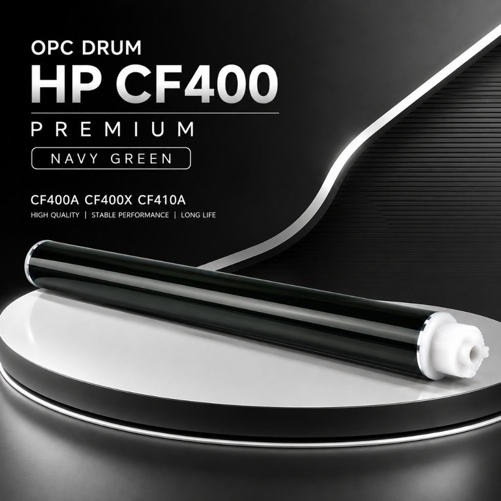 OPC กลอง HP CF400A-403A PREMIUM NAVY GREEN - CF400A CF400X CF410A