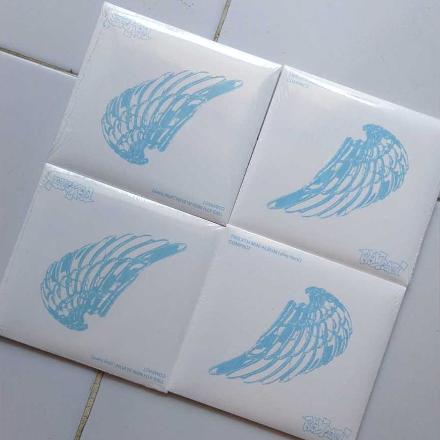 [READY OFFICIAL] SEALED ALBUM TWS PLAY HARD COMPACT MEMBER RANDOM SHINYU DOHOON KYUNGMIN JIHOON HUJI