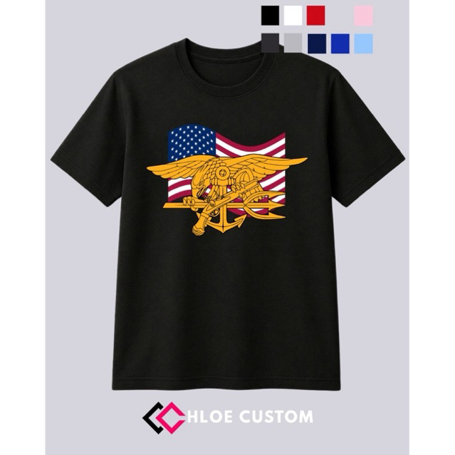 เสื้อยืดชุมชน Navy Seal ไซส์ S-3XL Unisex