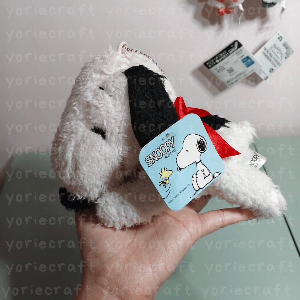 พวงกุญแจ Snoopy Peanuts / กระเป๋า Snoopy charm / พวงกุญแจ / เครื่องประดับ / ตุ๊กตา Snoopy / พวงกุญแจ