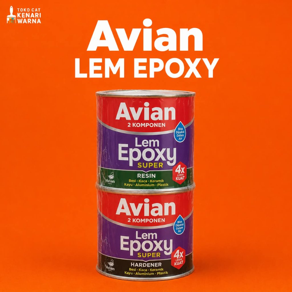 AVIAN - EPOXY RESIN และ HARDENER GLUE - EPOXY GLUE WITHOCTOR, ไม่มีความปลอดภัย, พลังขั้นสูงที่มั่น