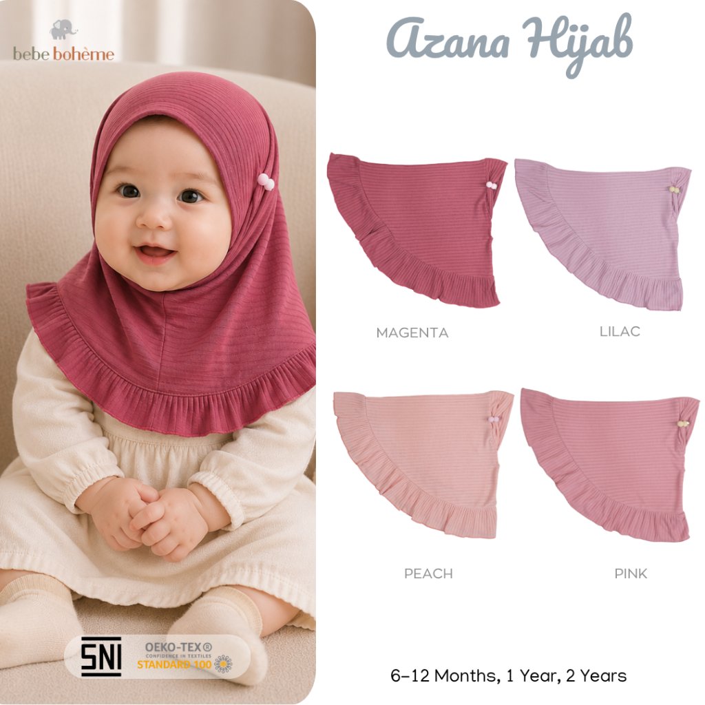 Bebe Boheme - Azana Hijab - ฮิญาบเด็ก