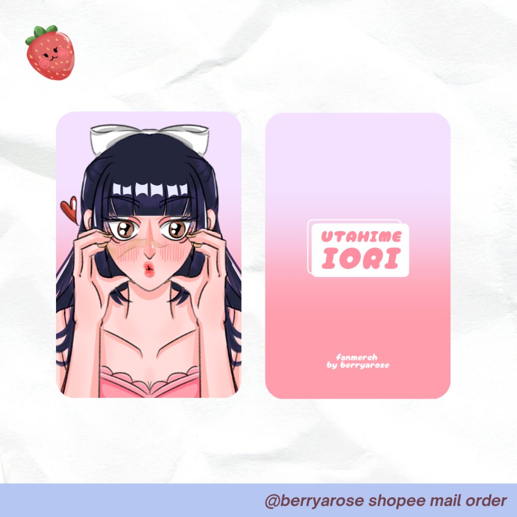 Photocard & Artprint Utahaime Iori Idol AU