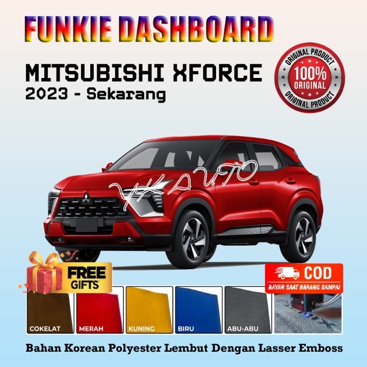 Funkie Dashboard Xforce Cover Dashboard Mitsubishi Xforce Dashboard