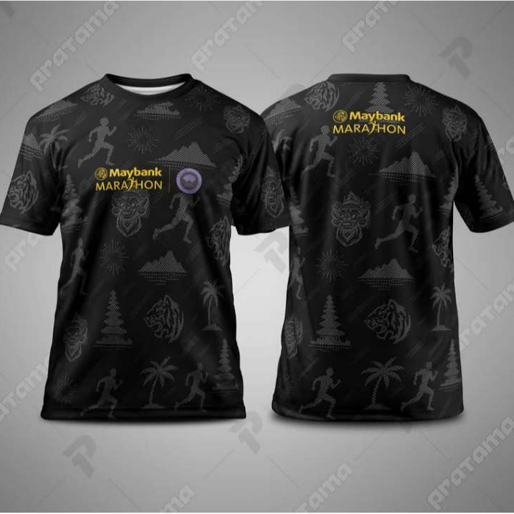 Maybank Marathon 2026 สีดํา - ชุดวิ่ง