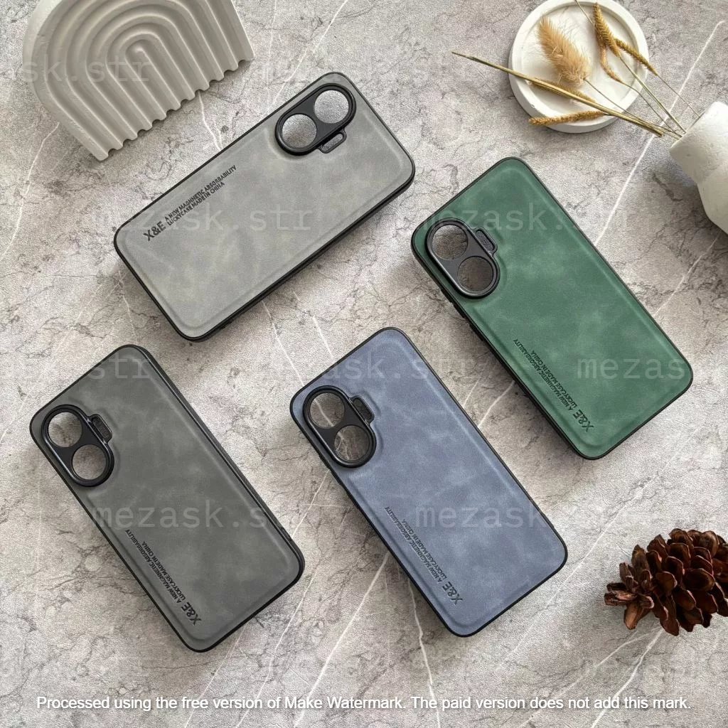 [LEATHER CASE] เคส Poco F7 5G | เคสเนื้อหนังแกะ | เคส PocoF7 5G | ปลอก Premium Poco F7 5G | (ชําระเง