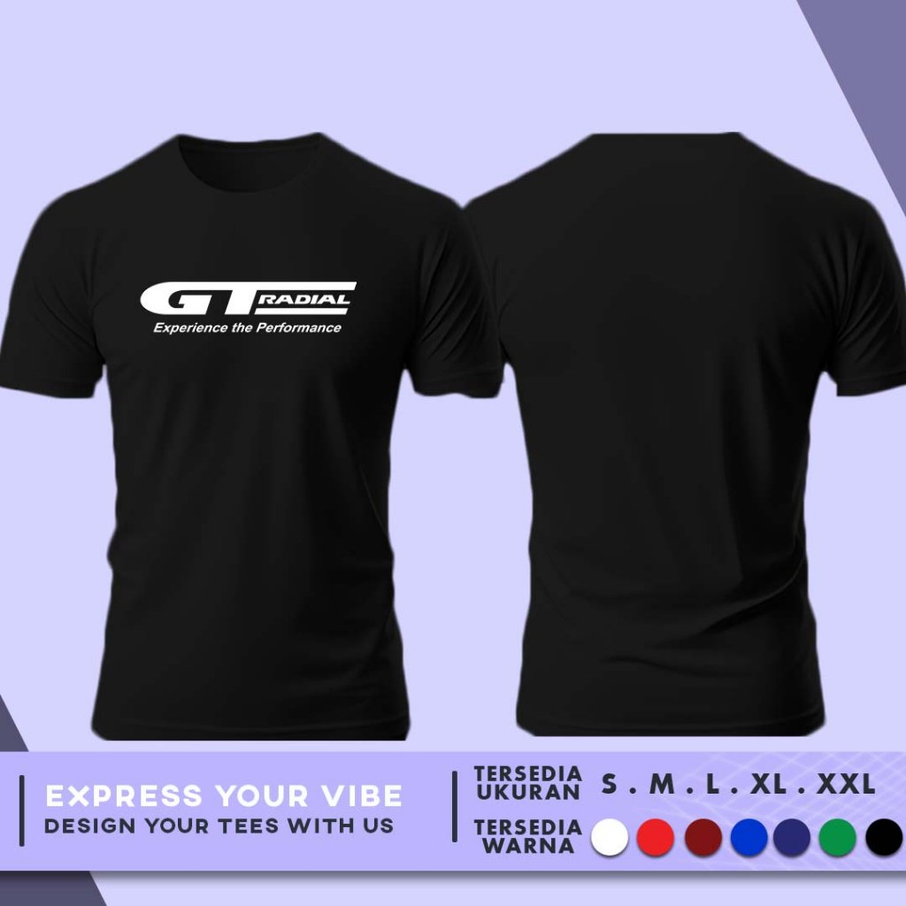 เสื้อยืด GT Radial | สําลีหวี 30s