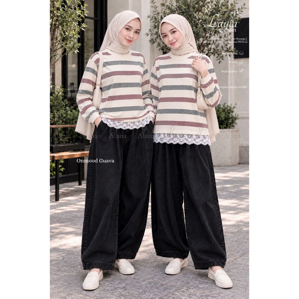 HQ เสื้อผ้าผู้หญิง LAYLA SET จาก AlANA FASHION STORE