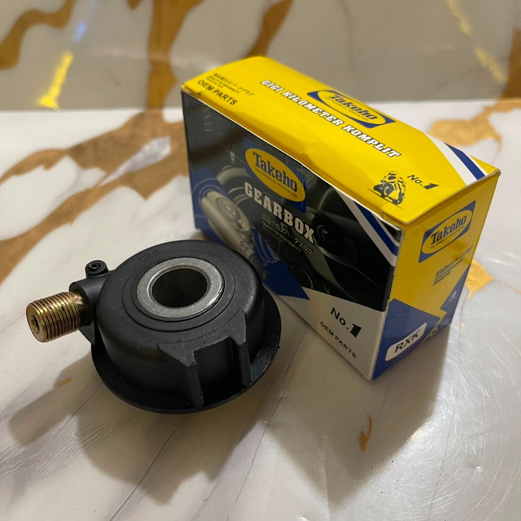 TAKEHO GEAR BOX / KILOMETER GEAR RXK สีดํา