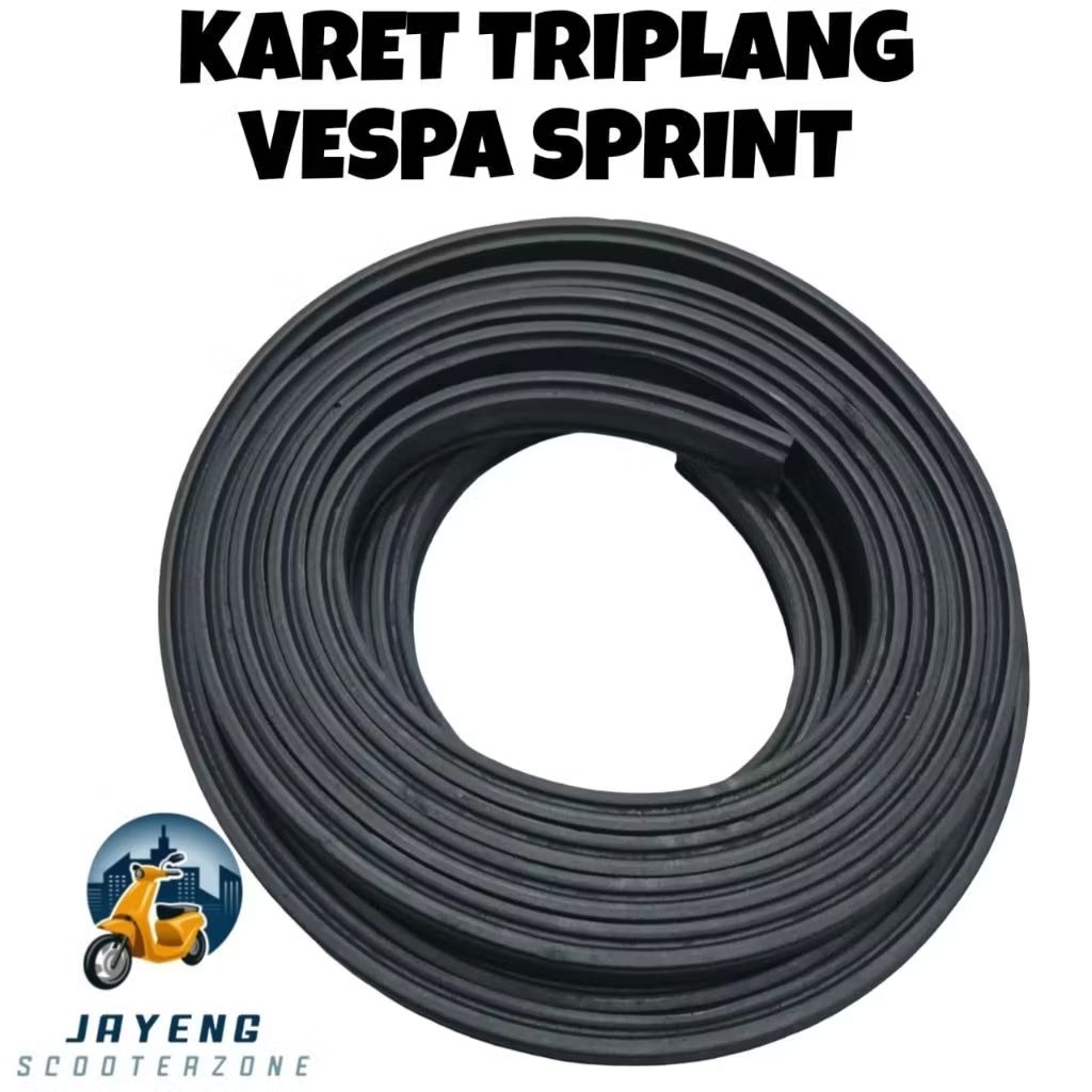 สีดํา Vespa Sprint Floor Deck ยางรายการ Vespa อะไหล่ Vespa อุปกรณ์เสริม Vespa Variations Vespa อุปกร