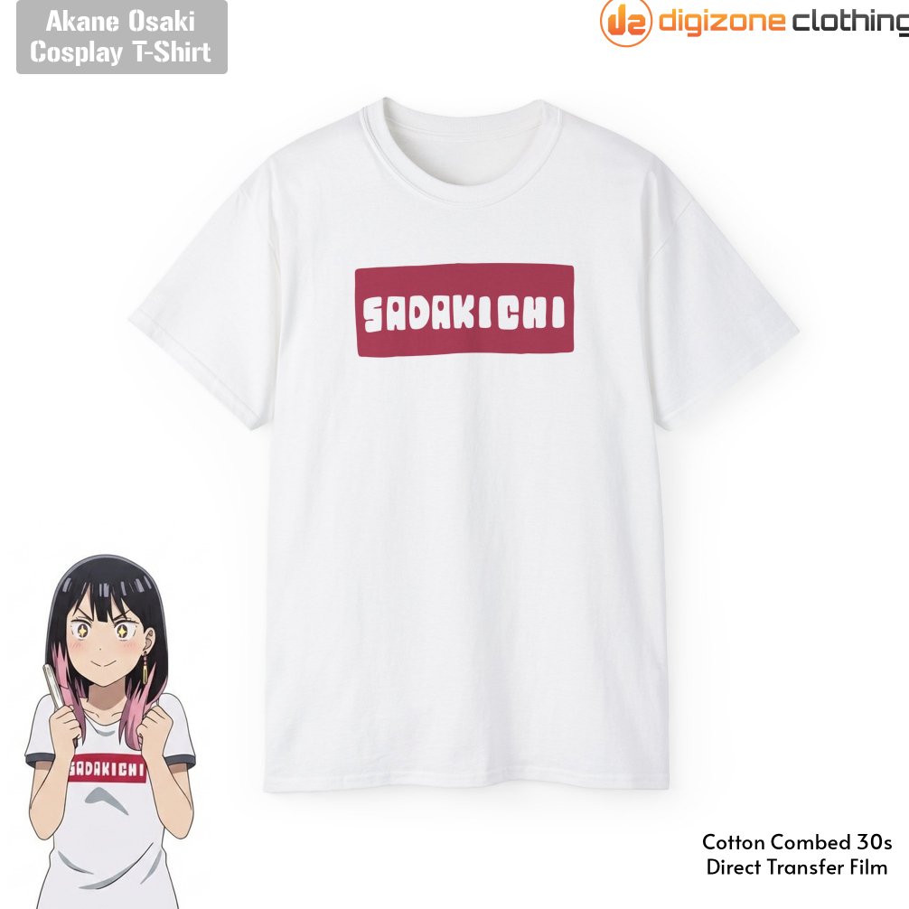 Akane-Banashi Akane Osaki คอสเพลย์เสื้อยืดอนิเมะสีขาว