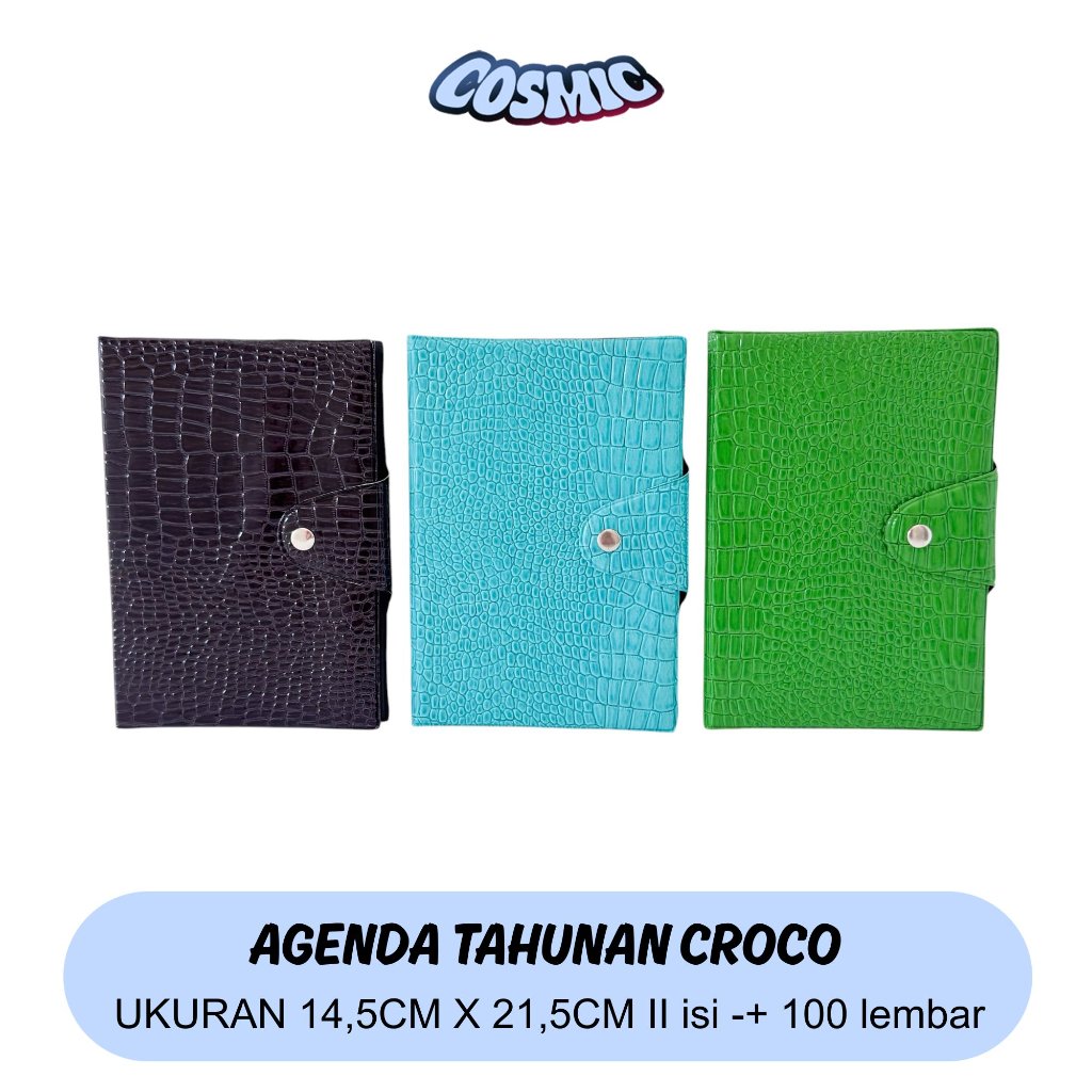 CROCO YEAR AGENDA NO. 031 / ฝาครอบ CROCO JOURNAL AGENDA