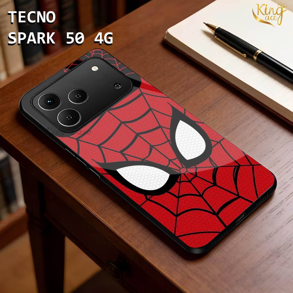 HP Tecno Spark 50 4G Softcase Glass Glossy Tecno Spark 50 4Gเคสโทรศัพท์Tecno Spark 50 4Gเคสโทรศัพท์