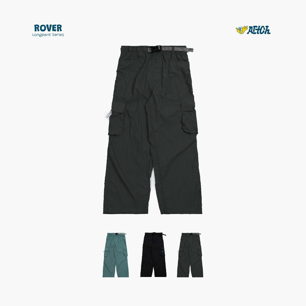 Artch - Rover Ankle Stone สีเทา - กางเกงข้อเท้า Cargo