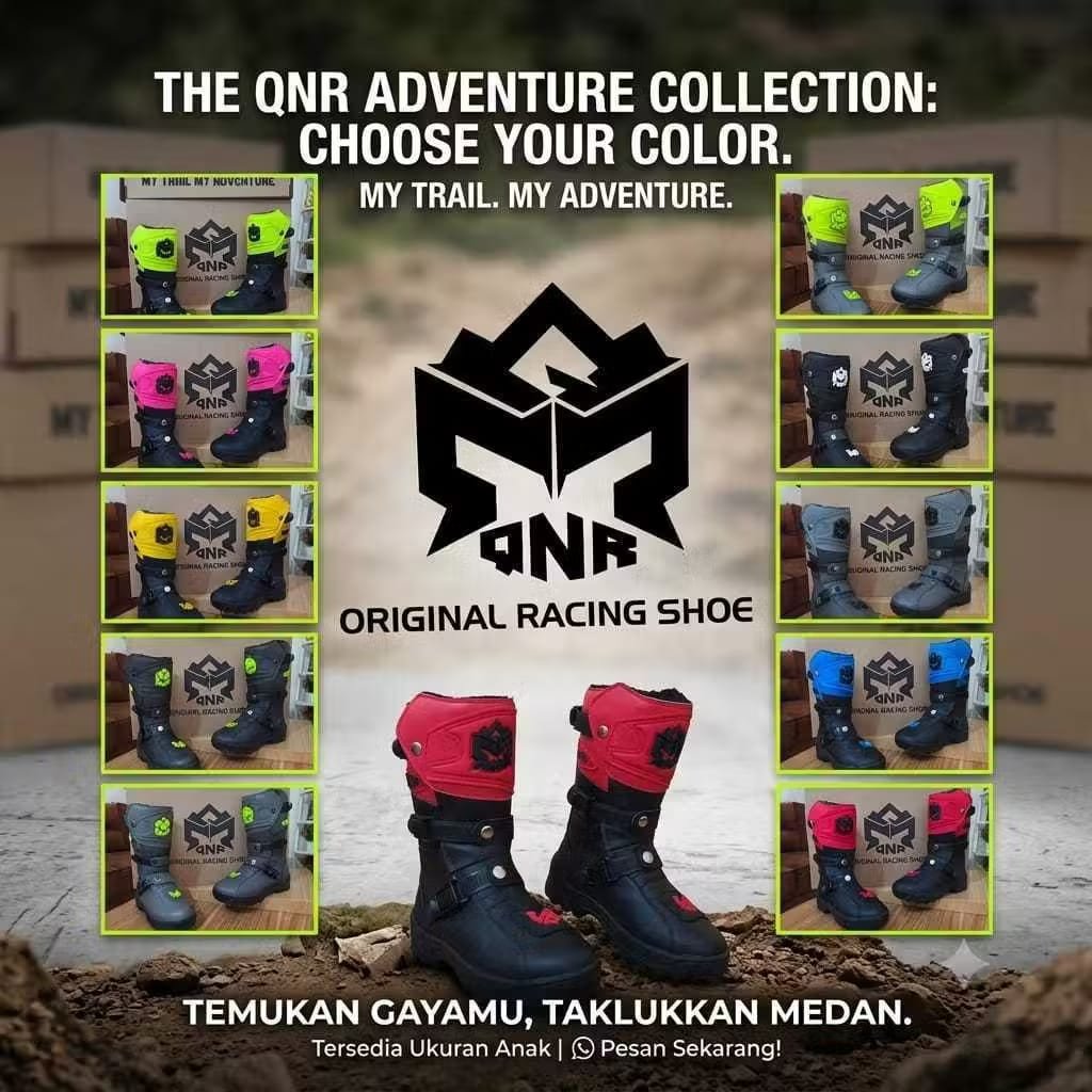QNR KIDS CROSS RACING SHOES KIDS TRAIL SHOES