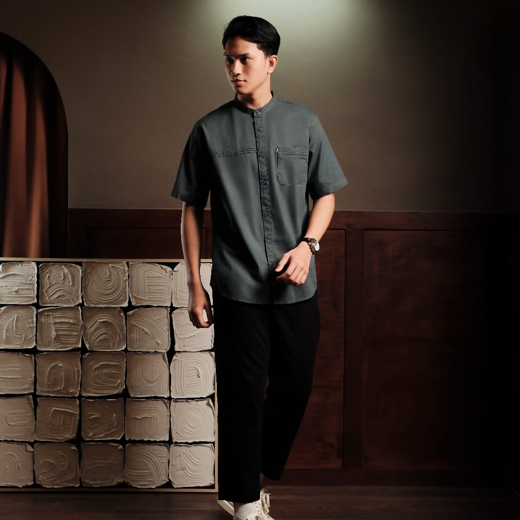 KEMEJA AS SAFWA Koko Kemko Shirt KM86 S/S - SAFA Short Sleeve