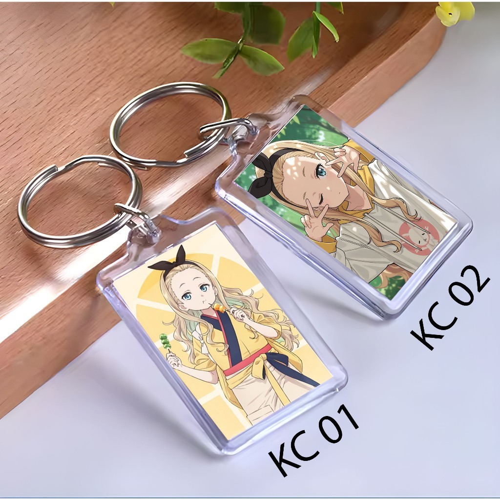พวงกุญแจ Kurumi Rycoris Recoil - พวงกุญแจอนิเมะ - พวงกุญแจ - Kurumi Rycoris Recoil