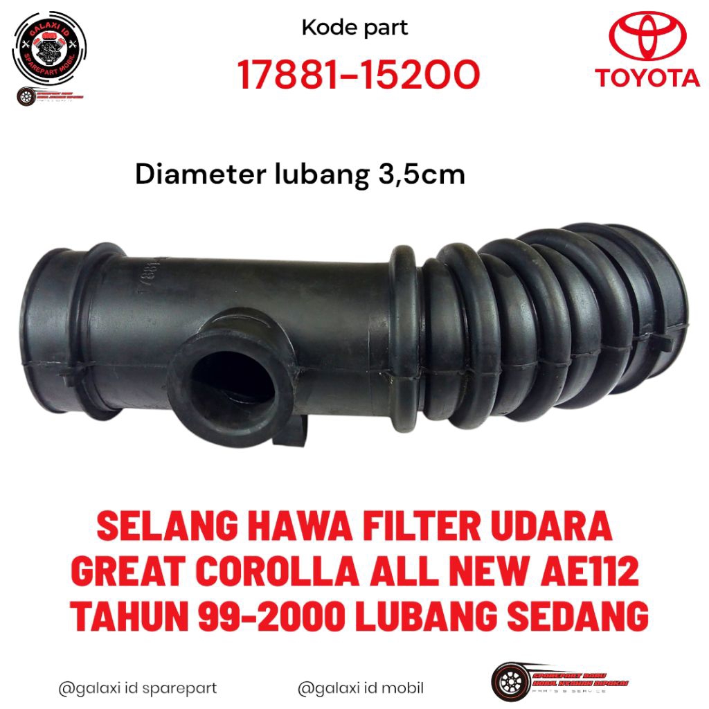 CAR SPARE PARTS COROLLA กรองอากาศ กรองแอร์บ้าน great Corolla all New AE112 ปี 99-2000 17881-15200 GA