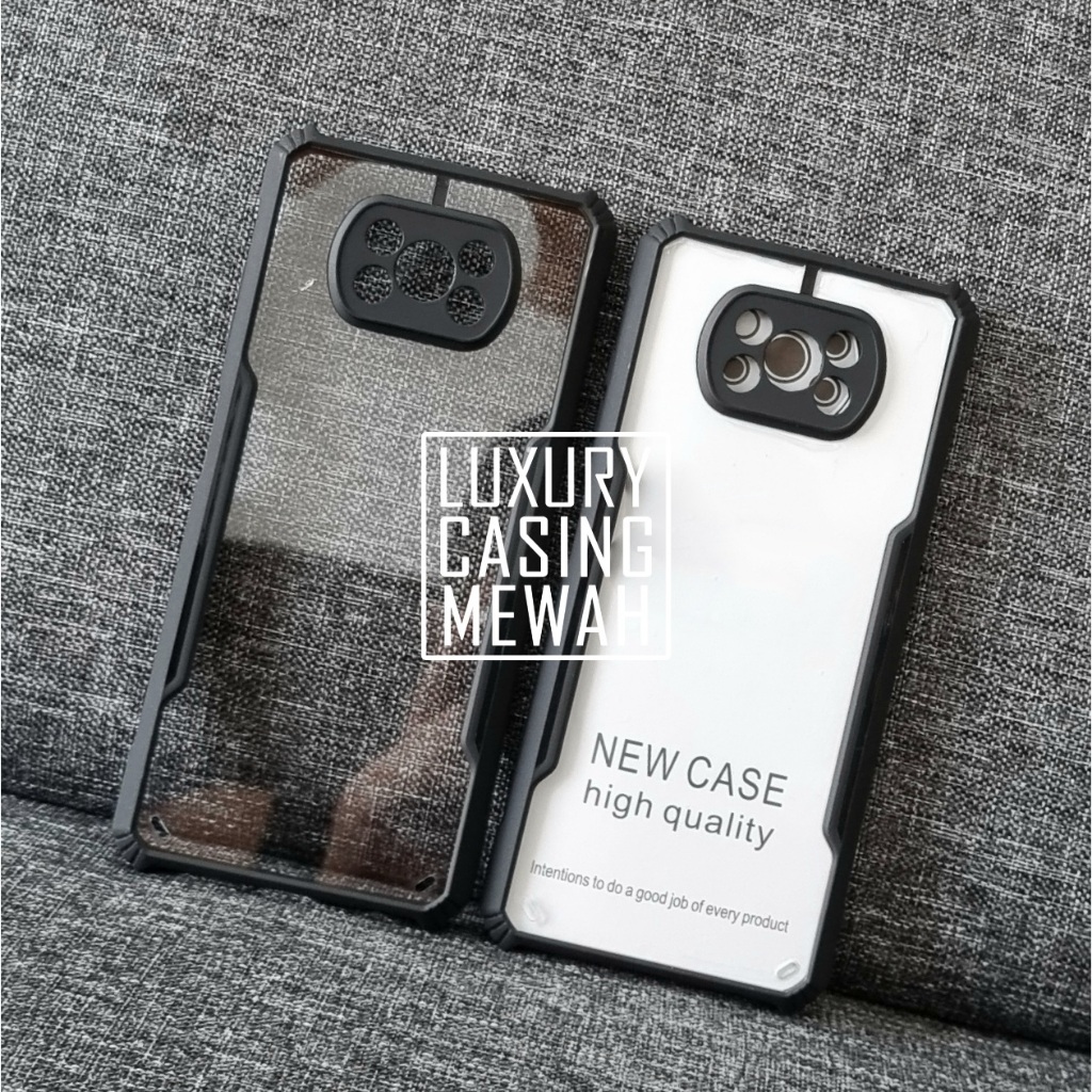 พรีเมี่ยมหรูหรากรณีเกราะกันกระแทก Fusion ปลอก Poco X3 GT Poco X3 NFC Poco X4 Pro 5G Poco X5 5G Poco 