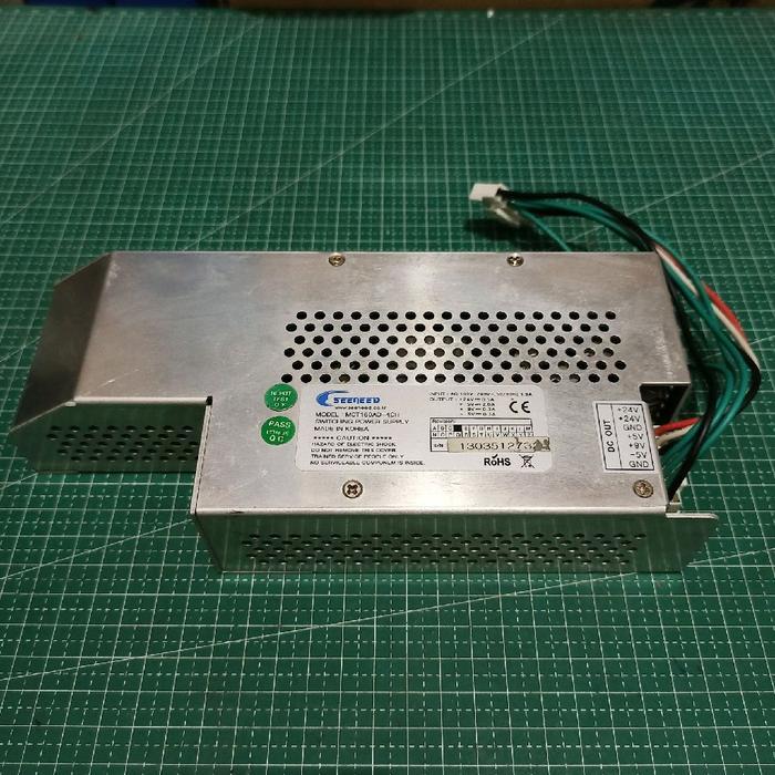 SHEEED MCT160AD-4CH เอาต์พุตแหล่งจ่ายไฟรวม 24Vdc 3.5A | 5Vdc 2A | 9Vdc 0.3A | -5Vdc 0.3A | 4 ช่อง