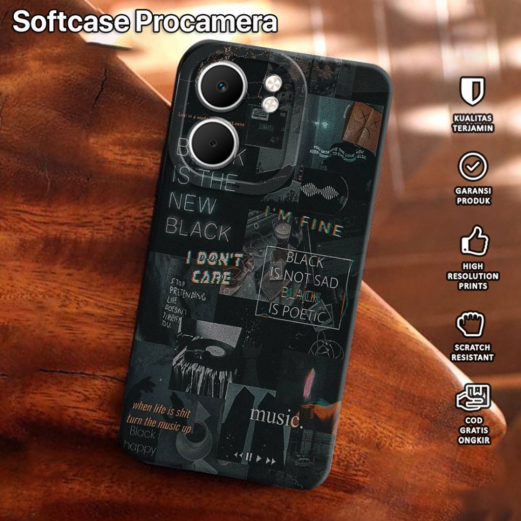 HP Premium เคสโทรศัพท์สําหรับ OPPO A5X 4G 5G - เคสสําหรับ OPPO A5X - (DK9) - Phone Softcase - Phone 