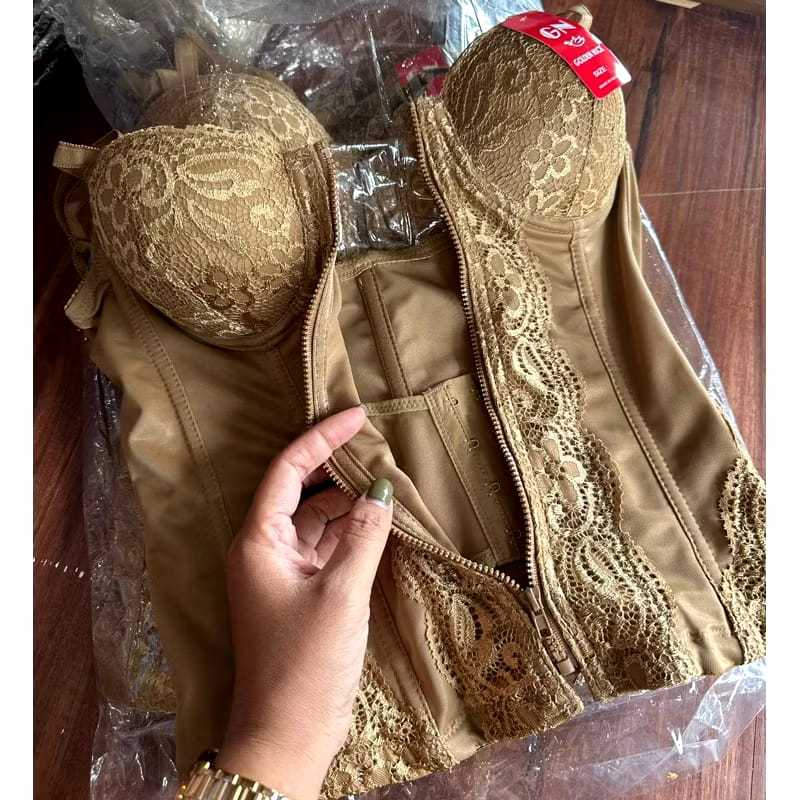 Golden Nick Longtorso Slimming LT SB002 สีน้ําตาล - Longtorso สําหรับกระชับสัดส่วนท้อง