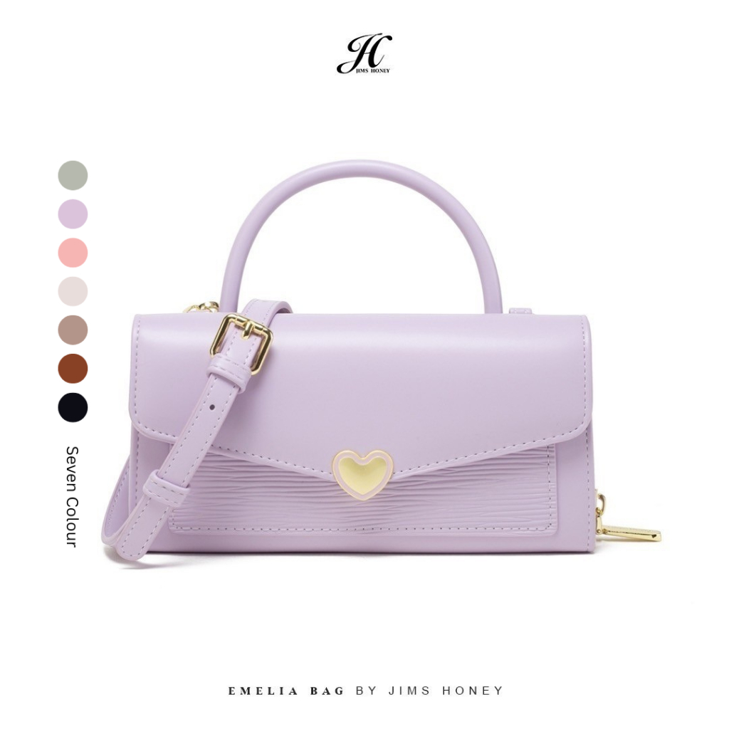 AMELIA BAG JIMS HONEY WOMENS SLINGBAG HANDBAG SIMPLE BEAUTIFUL ELEGANT PARTY BAG