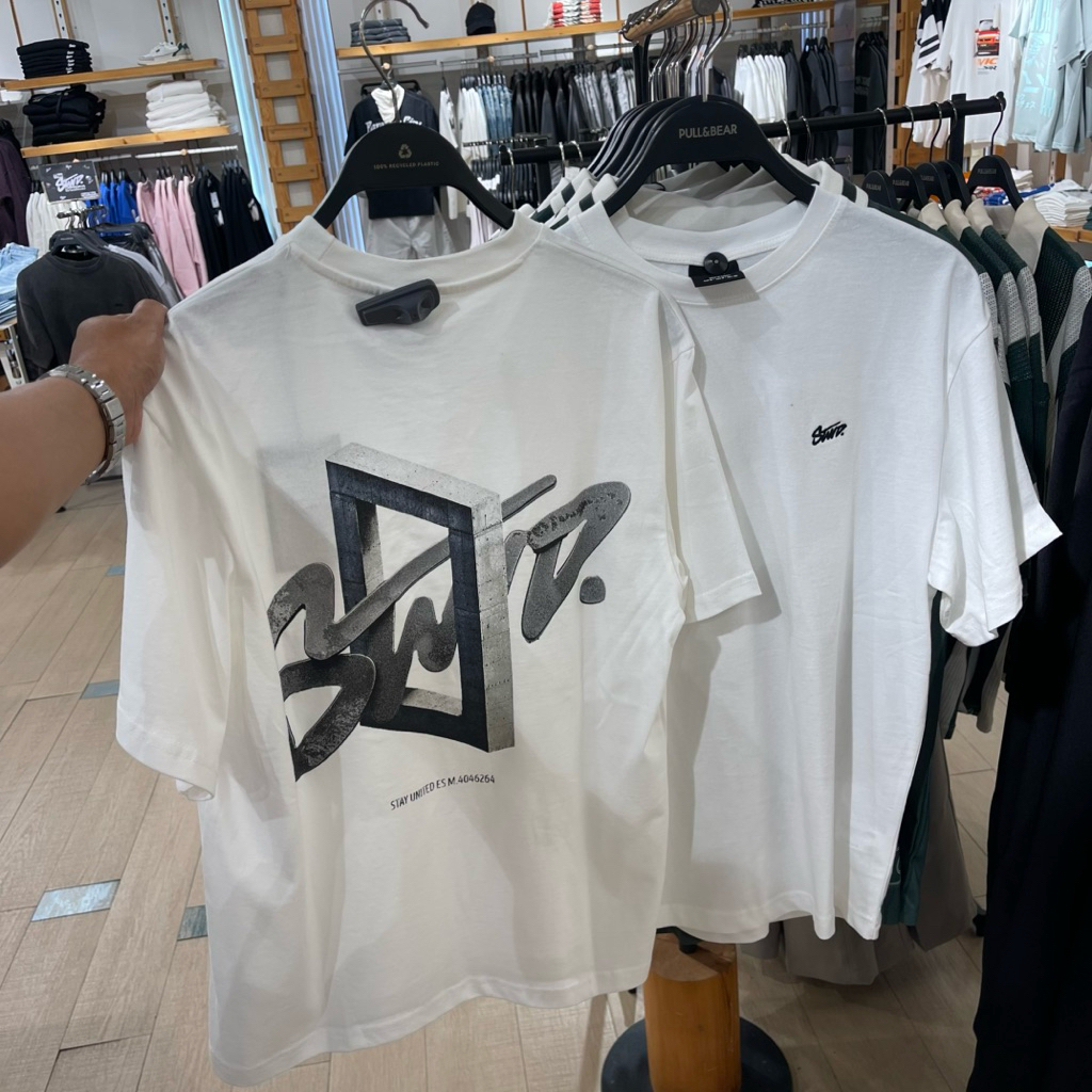 Stwd PULL&BEAR MENS T-shirt Jastip (บริการร้านค้าส่วนตัว)