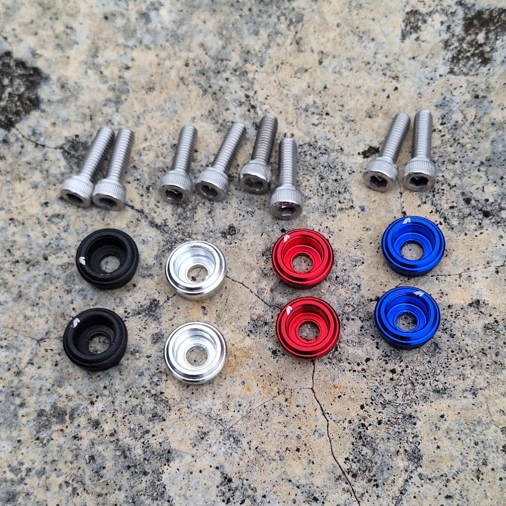 Make Nmax AEROX ฝาครอบท่อไอเสีย CNC เต็มรูปแบบ Coinan Bolt Yamaha AEROX NMAX ฝาครอบท่อไอเสียรถจักรยานยนต์