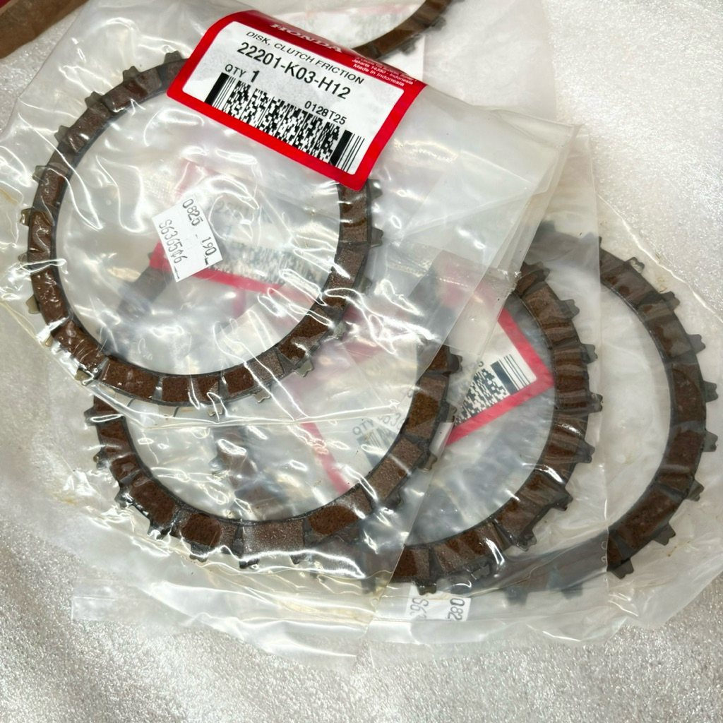 22201-K03-H12 HGP AHM CLUTCH Lining REVO 110 PGM FI DISk CLUTCH FRICTION 22201K03H12