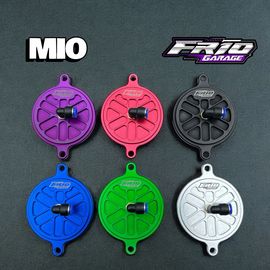 CNC CRANKSHAFT COVER MIO CNC CENTRIC COVER MIO NOUVO BY FR10 GARAGE FR GARAGE 10 CNC TIMING COVER MI